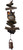 Cohasset Imports Petite Barn Owl Bell Wind Chime