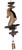 Cohasset Imports Horse Head Bell Wind Chime