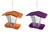Hiatt Manufacturing Sml Hopper Feeder 2 Purple / 2 Orange