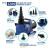 Alpine Cyclone Submersible Pump 5200  GPH  With 33FT Cord and Adapters