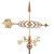 Good Directions Smithsonian Arrow Weathervane - Polished Copper 954P