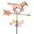 Good Directions Horse Garden Weathervane - Polished Copper w/Garden Pole 801PG