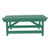 Perfect Choice Furniture Traditional Bench Turf Green OFBT-TG