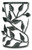 Achla Minuteman Botanical Pipe Sham 12" Section SP-10-12