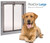 PlexiDor Performance Pet Door Dog Door PD DOOR LARGE SV SILVER