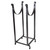 Enclume Sling Fireplace Log Rack Hammered Steel LR2 HS 