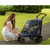 Pet Gear Excursion NO-ZIP Pet Stroller Midnight Blue PG8650NZMB