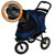 Pet Gear Jogger NO-ZIP Pet Stroller MIDNIGHT RIVER PG8400NZMR