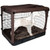 Pet Gear "The Other Door" Steel Crates, Bolster Pad and Carry Bag CHOCOLATE PG5936BCH