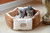 Armarkat Cator Dog Bed Brown & Ivory C02NZS/MB 