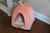 Armarkat Cat or Dog Bed Laurel Orange & Ivory C10HCS/MB
