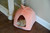 Armarkat Cat or Dog Bed Laurel Orange & Ivory C10HCS/MB