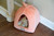 Armarkat Cat or Dog Bed Laurel Orange & Ivory C10HCS/MB