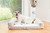 Armarkat Medium Memory Foam Dog or Cat Pet Bed Mat Beige & Ivory D07B