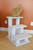 Armarkat Extra Small <30" Classic Cat Tree/Steps IVORY B3001
