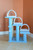 Armarkat Small 31"-45" Classic Cat Tree SKY BLUE B3803