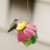 Nature's Way Pink Single Flower Hummingbird Feeder NWSFHF1