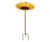 Regal Art and Gift Sunflower Bird Bath or Bird Feeder with Stake 11921