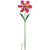 Regal Art and Gift Pink Flower Spinner Stake 12164