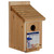 Woodlink Cedar Bluebird House and Erva Pole Package Kit 4 Pack