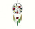 Gift Essentials Ladybug and Daisies Wind Chime GEBLUEG509