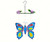 Gift Essentials Blue Butterfly Suncatcher GEBLUEG539