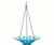 Couronne Co Aqua Hanging Daisy Birdbath and Bird Feeder COURM34920009