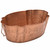 Achla Designs Embossed Copper Finish Tub C52C 