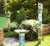 Studio M Gather Friends Birdbath With Art Pole MAILPP266