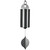 Woodstock Chimes Antique Silver Heroic Windbell HWLAS 