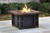 Oakland Living Goldie's Steel Propane Fire Pit Table OAA3024