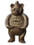 Oakland Living Smokee Bear Aluminum Wood Burning Chiminea OAA2911
