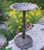 Oakland Living Antique Bronze Lily Birdbath OAA1366 