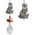 Woodstock Chimes Crystal Fantasy Fox Suncatcher CFFO