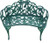 Oakland Living Lily Garden Décor Bench 3718-VGN