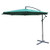 Oakland Living 10' Green Cantilever Outdoor Umbrella with Stand