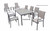 Oakland Living Padded Sling Outdoor Patio 9 Piece Dining Set with Umbrella