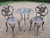 Oakland Living Sunflower 3 Piece Outdoor Patio Bistro Set