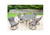 Oakland Living Tuscany 7 Piece Outdoor Dining Set with 6 Swivel Rockers