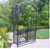 Oakland Living Outdoor Royal Steel Arbor with Gate 