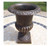 Oakland Living Outdoor Roman Cast Iron Urn Planter 