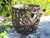 Oakland Living Outdoor Hummingbird Round Flower Pot, 12-Inch, Antique Bronze