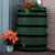 Good Ideas Rain Wizard 50-Gallon Rain Barrel with Darkened Ribs and Planter Top, Assorted Colors