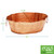 Achla Designs Embossed Copper Finish Tub C52C 