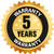 Atlantic MD series 5 year warranty