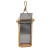 Tall Finch Feeder Spruce Creek Collection in Natural Teak Recycled Plastic SCTF