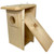 Coveside Saw-Whet and Screech Owl House
Help give small owls a natural, cozy home with the Coveside Saw-Whet and Screech Owl House. Because of their diminutive size, saw-whet and screech owls find themselves competing with other small birds for nesting places, and this durable eastern white pine house is an optimal solution for their roosting needs. This unit sports a spacious 3" diameter entry hole for easy access, as well as drainage holes, a gently slanted roof, and ventilation slots for maximum cleanliness and comfort. A pine predator guard is installed around the entry to discourage unwanted vistiors, and when it's time to exit the house, fledglings will have an easy time climbing out, as the unit's rough interior lends them a substantial grip. An included bag of wood chips lends a soft pallet to stop eggs from rolling around the home's interior. For simple seasonal cleaning and quick observation, a latched panel at the side of the house lifts upward for easy access. This nesting box's pine construction provides fantastic insulation and will naturally weather toward a gray finish over time. Use the included metal hanging bracket to mount this house on a post or tree, offering an ideal solution for small owls' roosting needs. Lend a helpful habitat to smaller owls with the Saw-Whet and Screech Owl House. Made in the USA.
