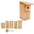 Coveside Eastern Bluebird House DIY Kit
Help a child appreciate both birds and construction with this Coveside Eastern Bluebird House DIY Kit. This bundle of precut pine panels and hardware makes it easy to build an appropriately sized shelter, offering a roosting spot to lovely, scarce bluebirds. These birds readily nest in manmade homes, as habitat loss has made it difficult for them to find suitable shelter, and this striking unit provides a fantastic roosting option. The 6 precut, pine boards combine together easily using the included hardware and straightforward instructions, and the 0.75” thick wood keeps this nesting area nicely insulated. Gaps below the roof line ventilate the shelter, while the soft yellow color of the wooden body prevents nestlings from overheating. A 1.5” diameter entry allows bluebirds to readily enter the domicile, and a wooden block around this opening acts as a barrier against predators reaching into the cavity. The downward sloping roof directs water away from the nesting cavity, while gaps in the corners of the base allow any captured rain to drain. A metal latch allows one side panel to swing upward for nest checks and maintenance, and an included metal hanger affixes readily to the back of the home for placement against a wall or fence line. The kit needs only a hammer and Phillips head screwdriver for assembly, perfect for a project with you and your child, and will certainly add a timeless hint to your backyard bird sanctuary. Cement a love of wildlife and craftsmanship in your child with this Eastern Bluebird House DIY Kit. Assembly required. Made in the USA.

Contents: 6 precut pine panels, nails, screws, and hanger
Opening: 1.5" dia.
Dimensions: 9"L x 5.5”W x 11.75"H
Mounting: wall or post mount
Construction: pine
Shipping Weight: 5 lbs