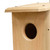 Bring kestrels and small owls to your backyard haven with this fabulous Coveside Kestrel & Screech Owl House. This beautiful and unique dwelling is constructed of sustainably sourced, northeast pine and created by a family owned mill to give you a ecologically friendly and dazzling item to display on your property. The sloping roof of this generous unit serves to shed water while overhanging the house's entrance, giving your feathered friends protection from outdoor elements. Ventilation slots above the door provide temperature regulation for superior comfort and safety. Drainage holes in the bottom corners of the base panel keep the nest clean and dry, and the 3" diameter hole is ideal for kestrels to access. A bag of included wood shavings allows you provide your birds with adequate nesting material, further attracting them to your yard and this convenient nesting cavity. Situated on the inside of the abode's front panel is a 1.5" long perch to allow the mother kestrel to rest and observe outside activities, and the rough interior helps fledglings climb out when it's time to exit the roost. The side panel swings up for convenient cleaning and observation and fastens closed with an easy to use latch, and this rustic item will transform to an enchanting gray hue with repeated outdoor use and exposure to the elements. Use the attached metal loop to mount the house near open woods or on the edge of wooded lots, situating the box ten to thirty feet high in a tree or on a wall for best results. Offer these amazing birds of prey an ideal nesting option among your backyard ​décor with this fantastic Kestrel & Screech Owl House. Made in the USA.
