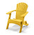 PERFECT CHOICE RECYCLED PLASTIC CLASSIC FOLDING ADIRONDACK CHAIR - LEAD TIME TO SHIP 4 WEEKS OR LESS